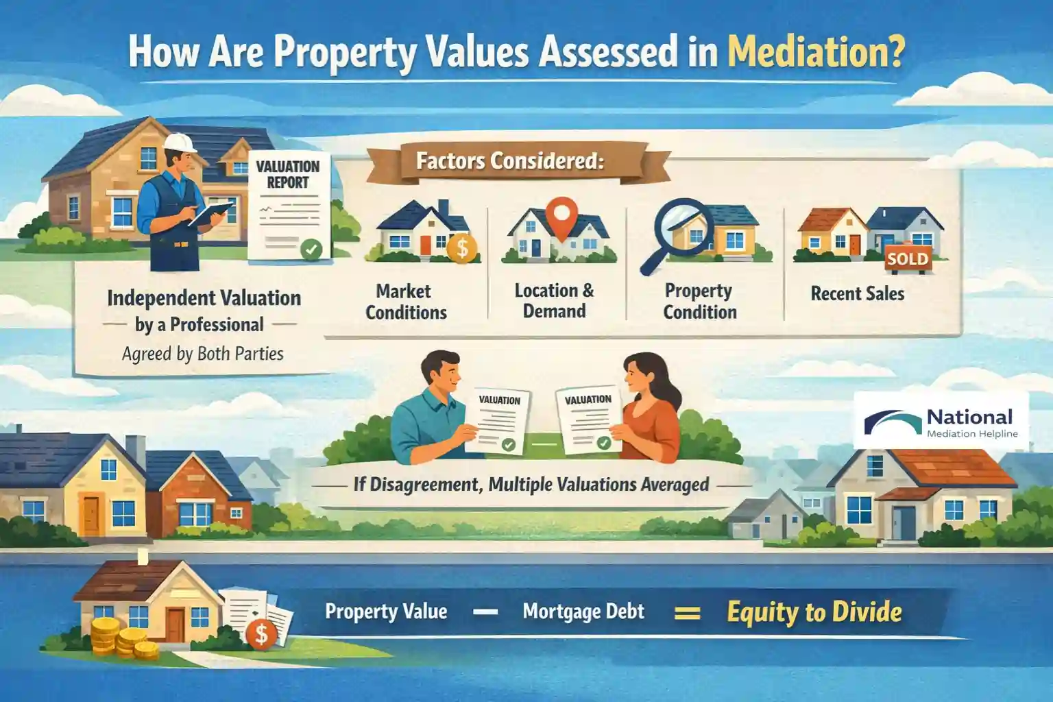 How Are Property Values Assessed in Mediation Rochdale?