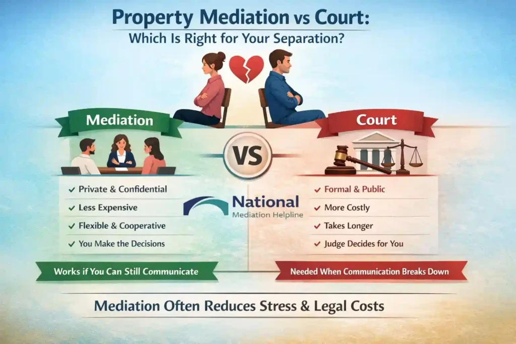Property Mediation vs Court: Which Is Right for Your Separation Rochdale?